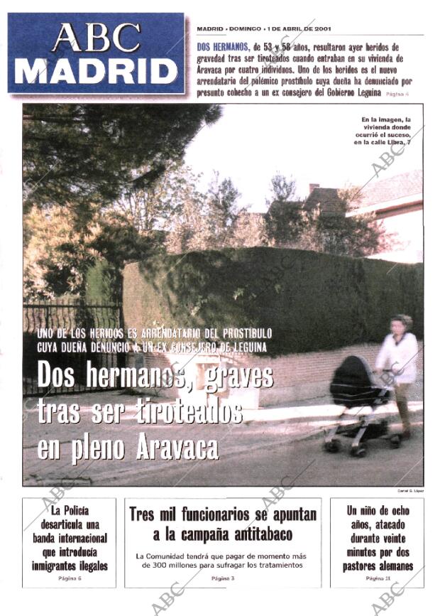 ABC MADRID 01-04-2001 página 85