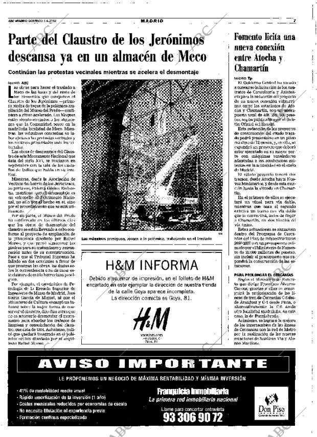 ABC MADRID 01-04-2001 página 91