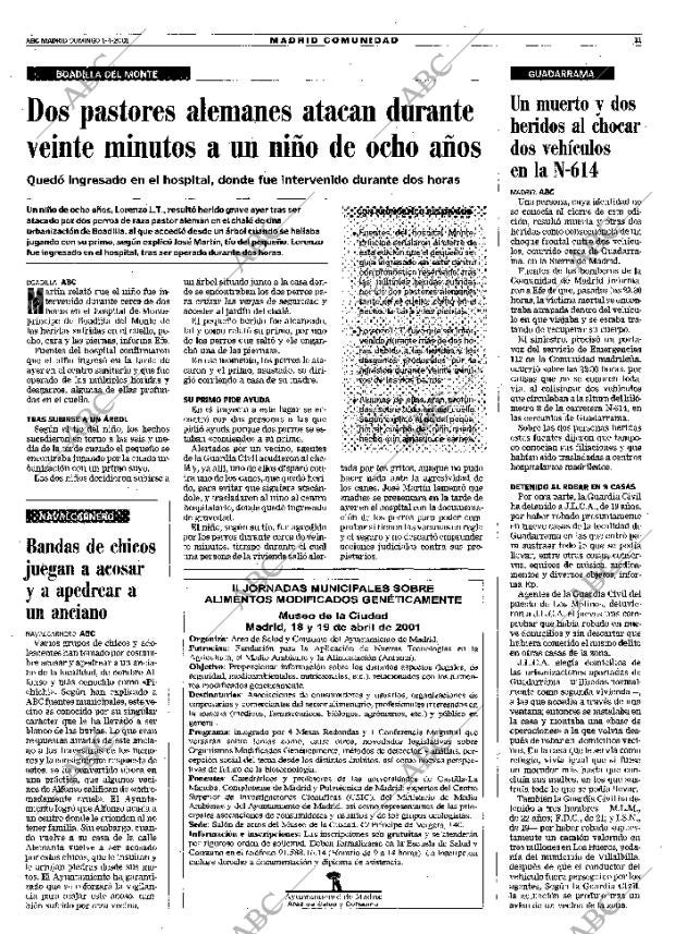 ABC MADRID 01-04-2001 página 95