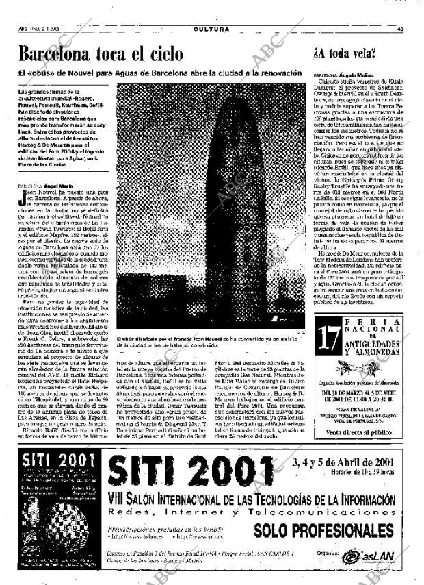ABC MADRID 02-04-2001 página 43