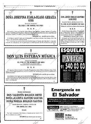 ABC MADRID 02-04-2001 página 70