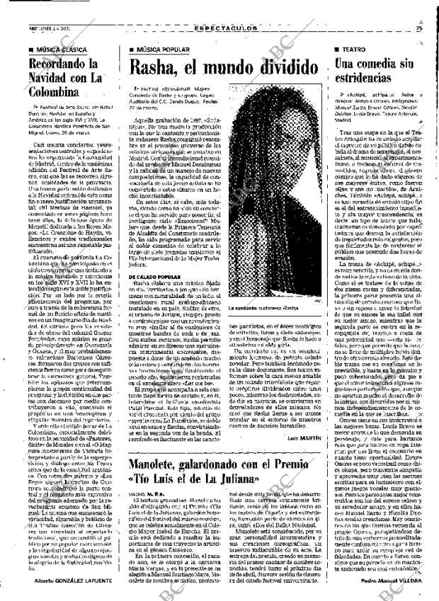 ABC MADRID 02-04-2001 página 75