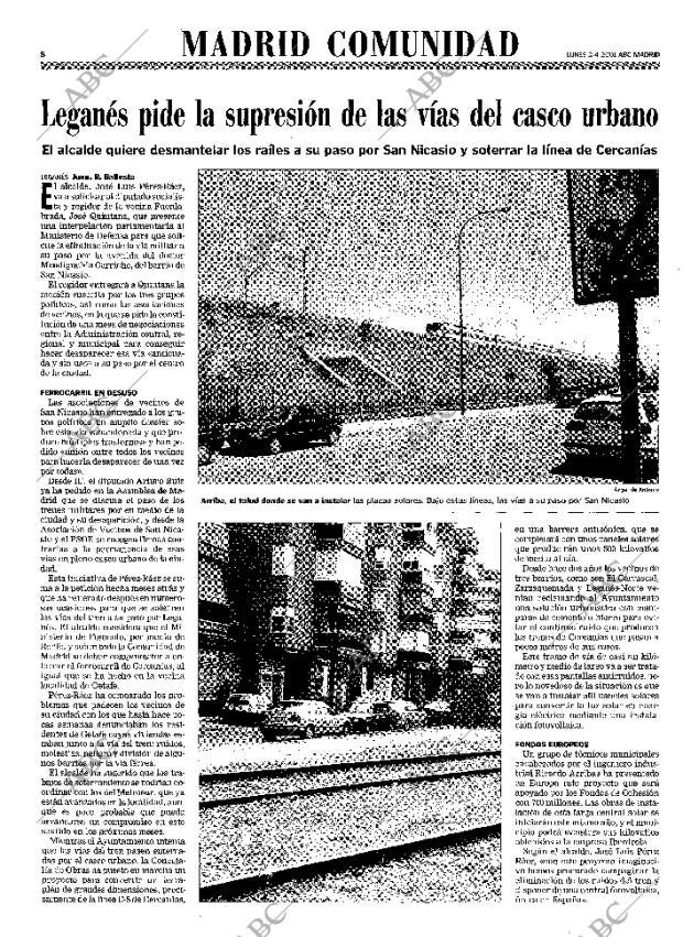ABC MADRID 02-04-2001 página 96