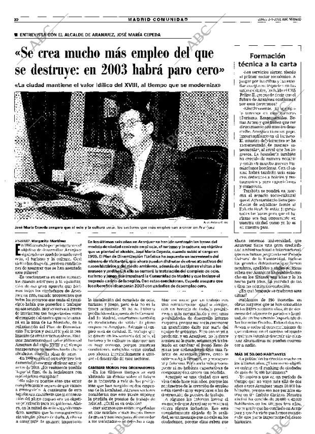ABC MADRID 02-04-2001 página 98
