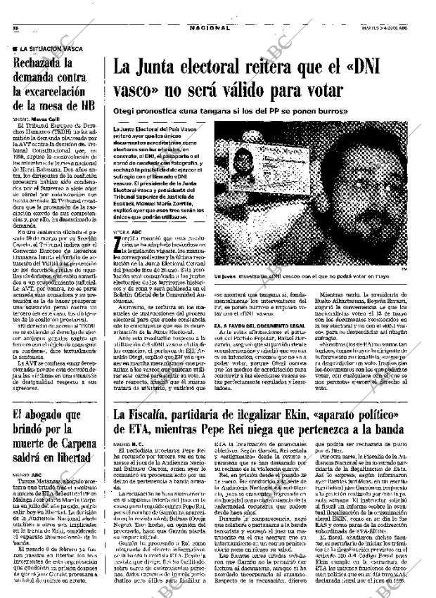 ABC MADRID 03-04-2001 página 18