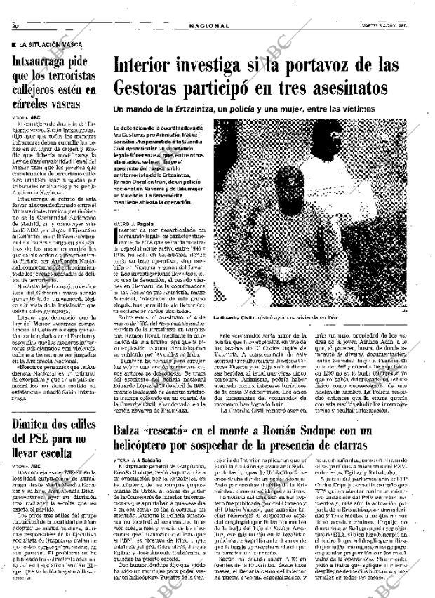 ABC MADRID 03-04-2001 página 20