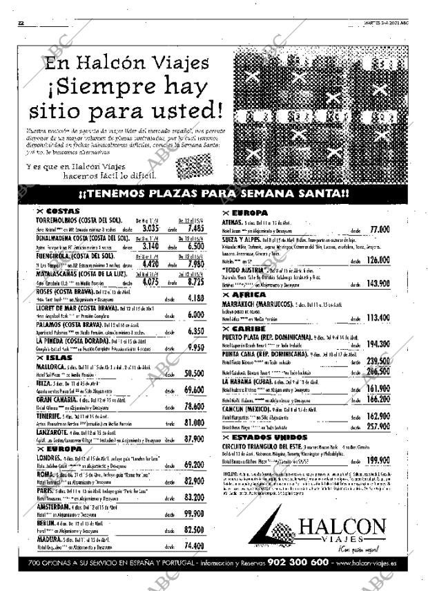 ABC MADRID 03-04-2001 página 22