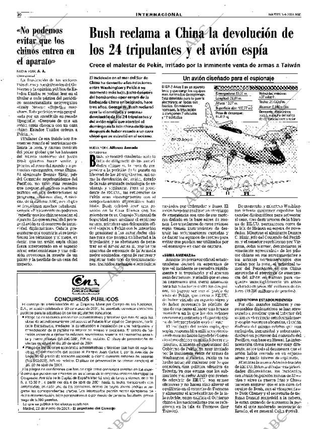 ABC MADRID 03-04-2001 página 30