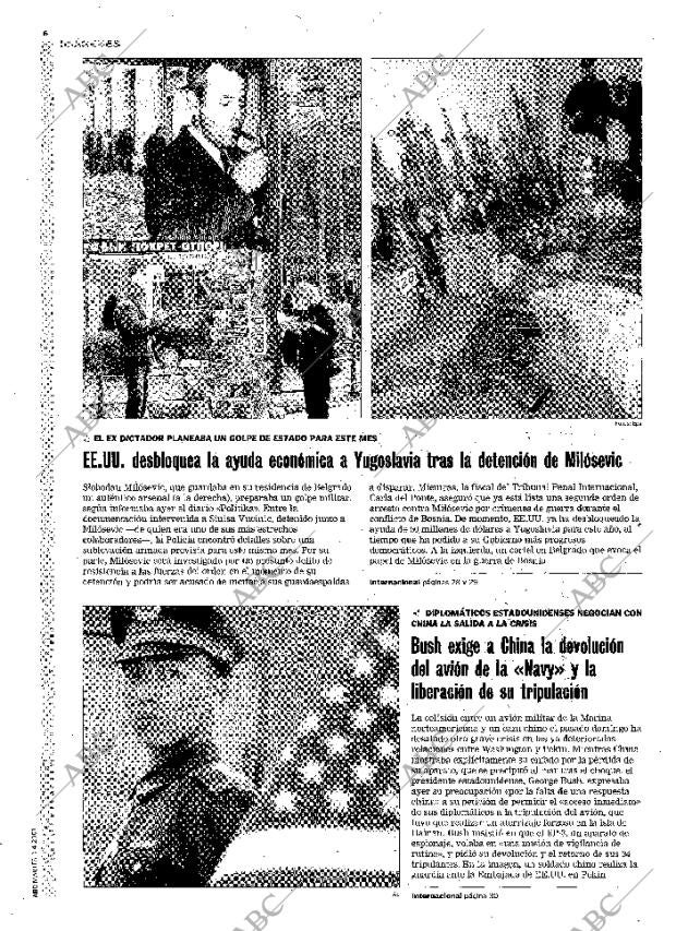 ABC MADRID 03-04-2001 página 6