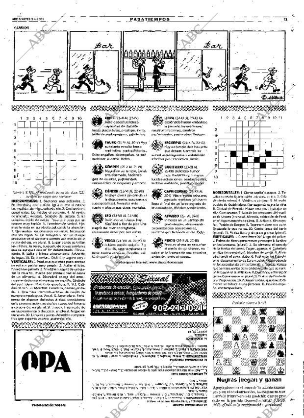 ABC MADRID 03-04-2001 página 71