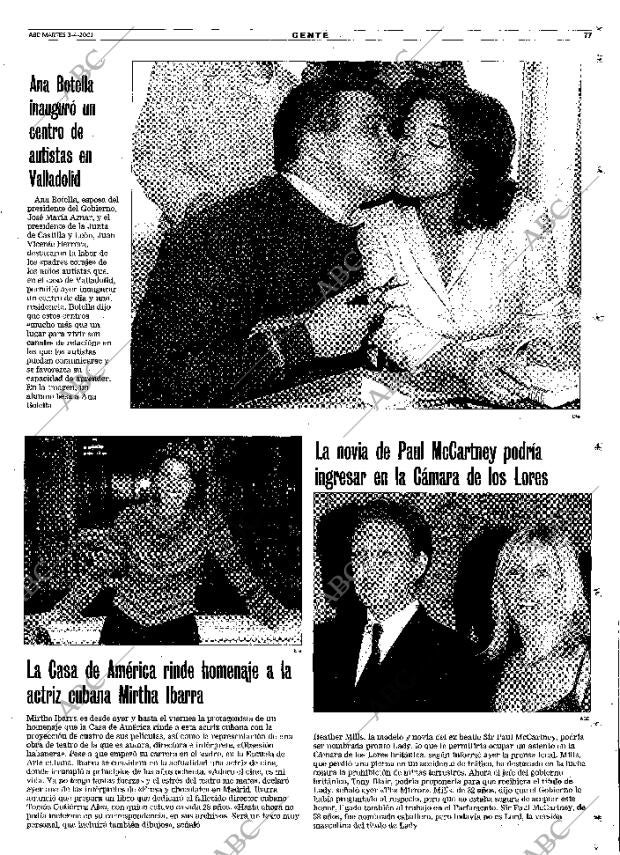ABC MADRID 03-04-2001 página 77