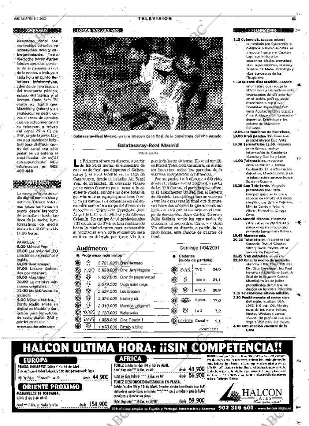 ABC MADRID 03-04-2001 página 81
