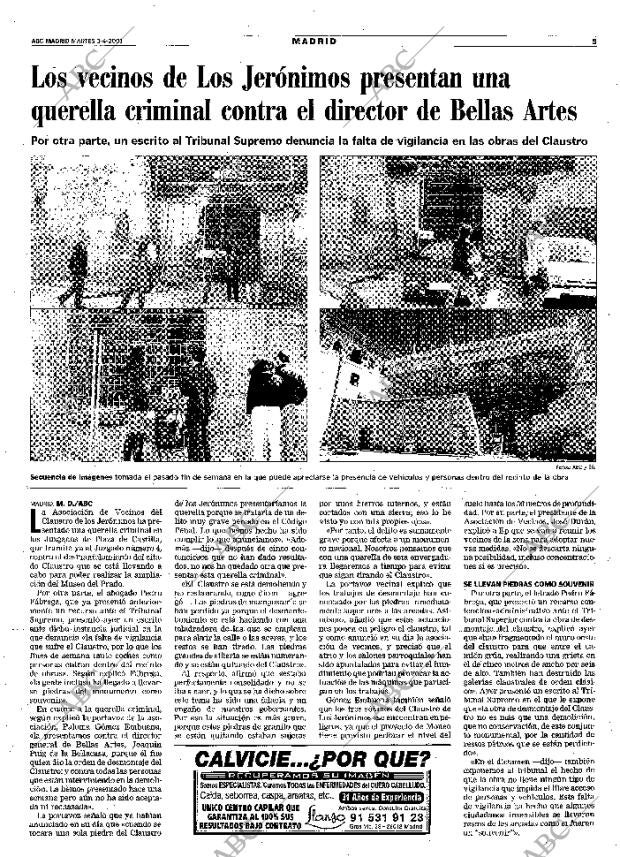 ABC MADRID 03-04-2001 página 89
