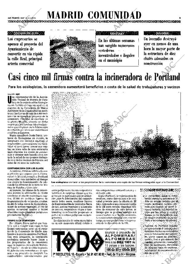 ABC MADRID 03-04-2001 página 93