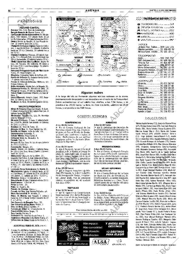 ABC MADRID 03-04-2001 página 96