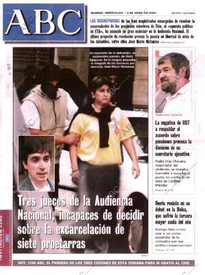 ABC MADRID 04-04-2001 página 1
