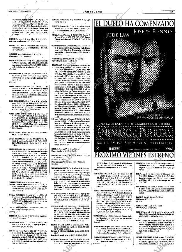 ABC MADRID 04-04-2001 página 101