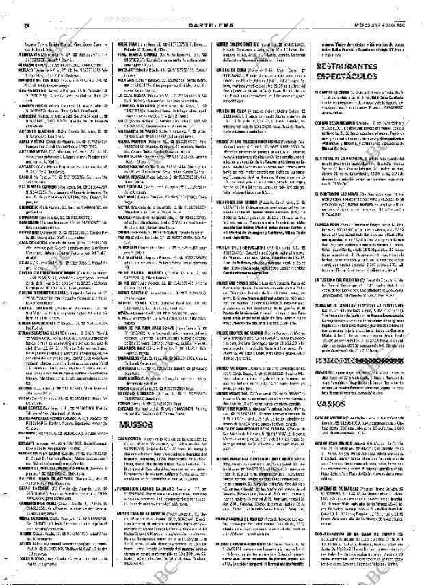 ABC MADRID 04-04-2001 página 108