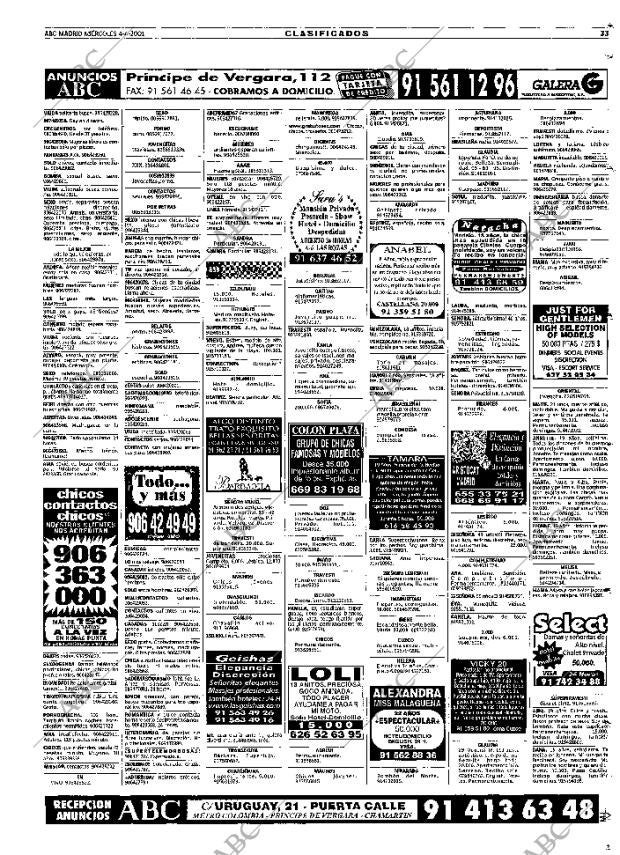 ABC MADRID 04-04-2001 página 117
