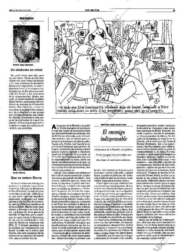 ABC MADRID 04-04-2001 página 13