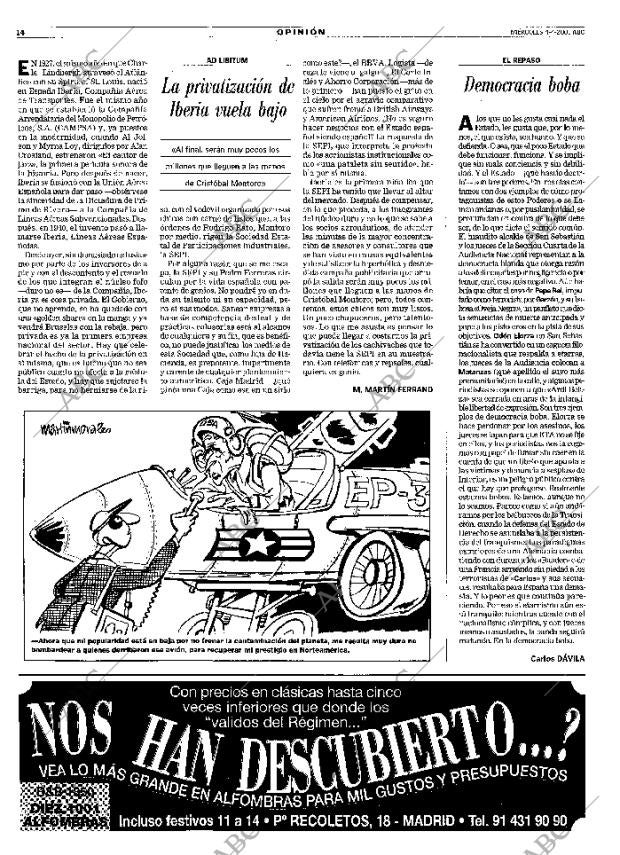 ABC MADRID 04-04-2001 página 14