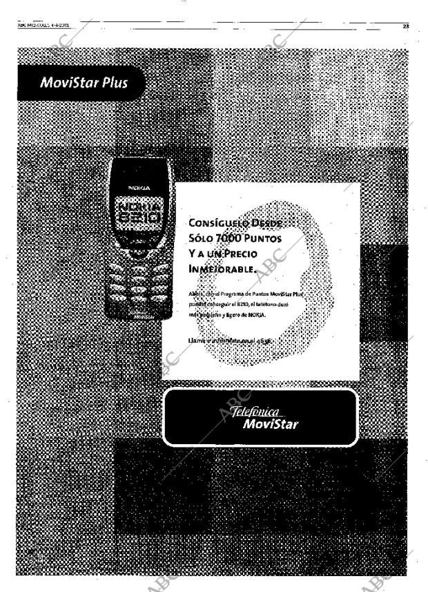 ABC MADRID 04-04-2001 página 23