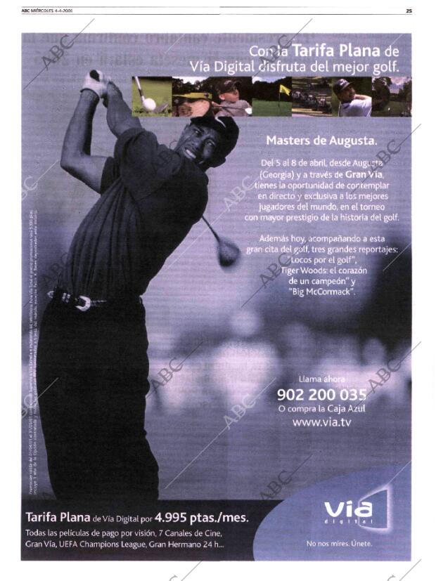 ABC MADRID 04-04-2001 página 25