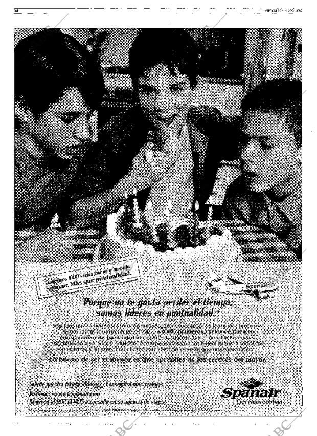 ABC MADRID 04-04-2001 página 34