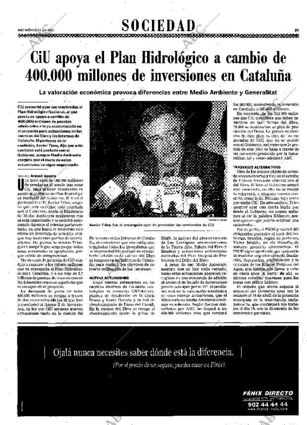 ABC MADRID 04-04-2001 página 35