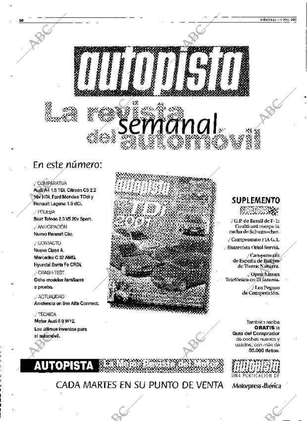 ABC MADRID 04-04-2001 página 50