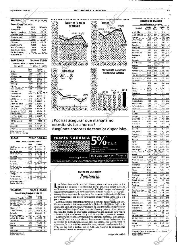 ABC MADRID 04-04-2001 página 53