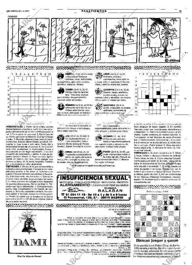 ABC MADRID 04-04-2001 página 71