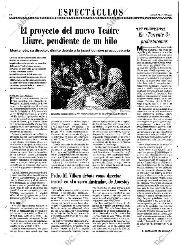 ABC MADRID 04-04-2001 página 72