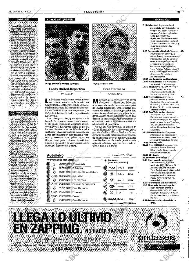 ABC MADRID 04-04-2001 página 81