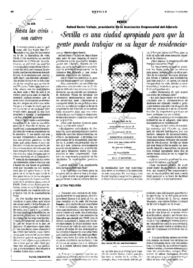 ABC SEVILLA 04-04-2001 página 40