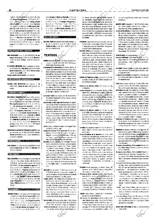 ABC MADRID 08-04-2001 página 104