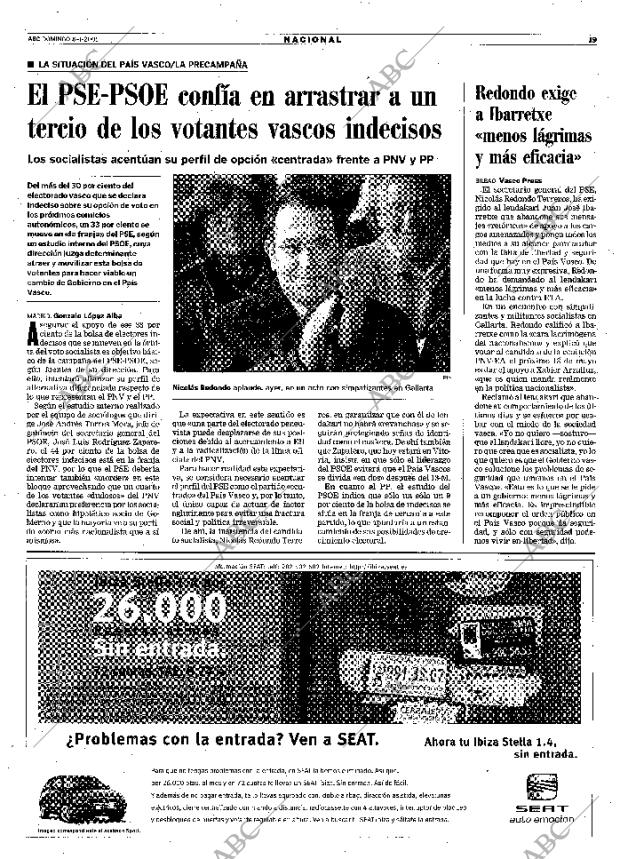 ABC MADRID 08-04-2001 página 19