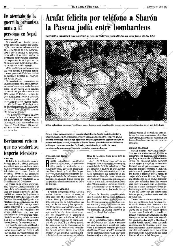 ABC MADRID 08-04-2001 página 34