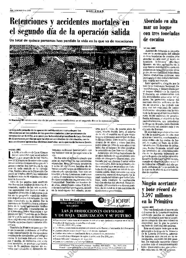 ABC MADRID 08-04-2001 página 39