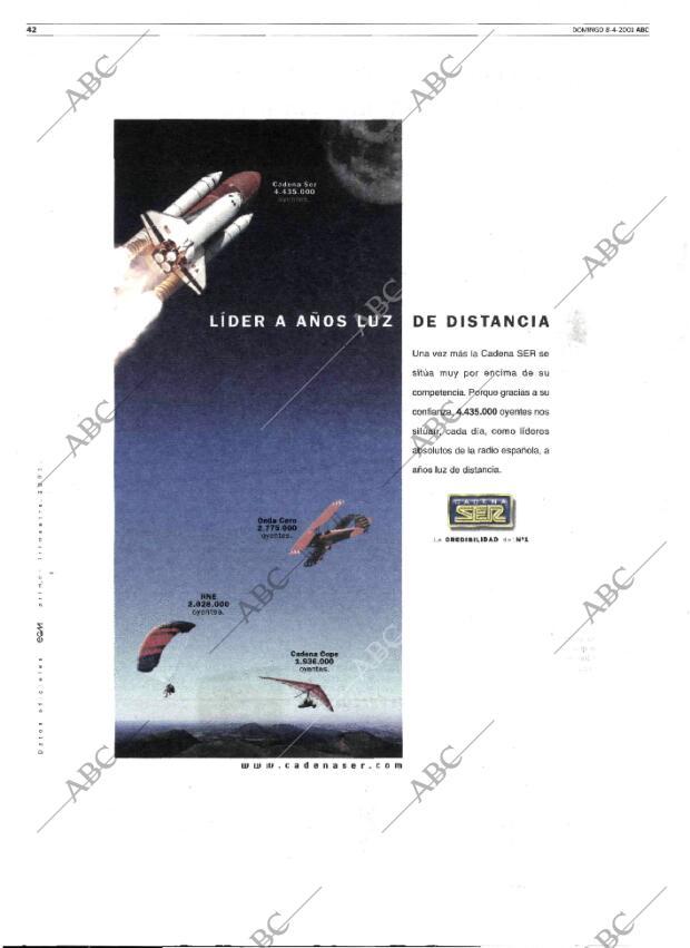ABC MADRID 08-04-2001 página 42