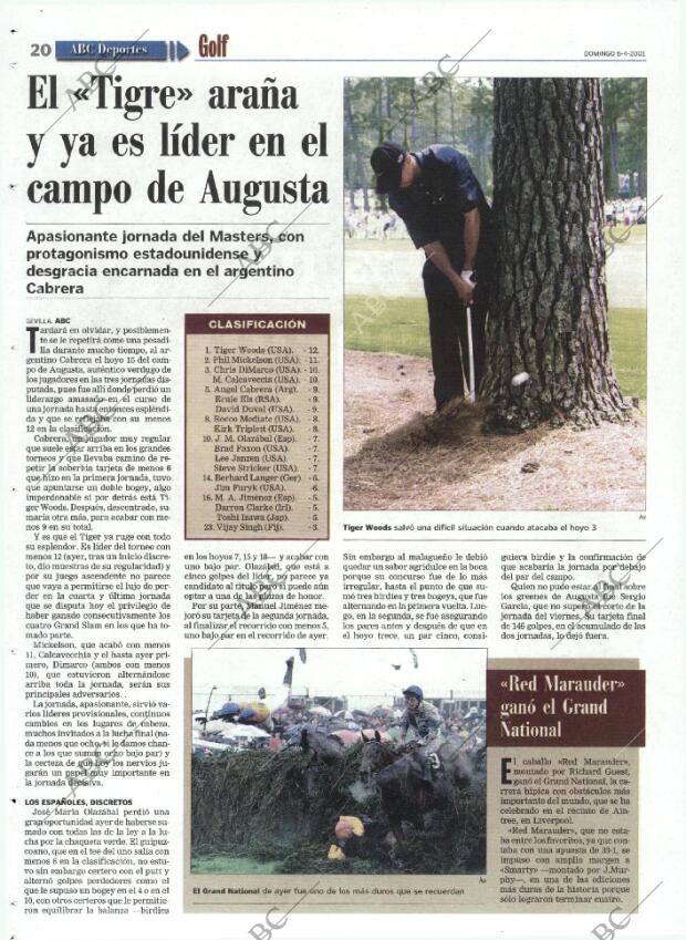 ABC SEVILLA 08-04-2001 página 132