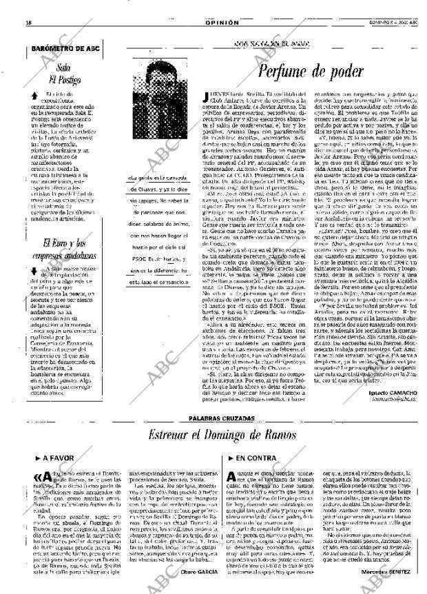 ABC SEVILLA 08-04-2001 página 18