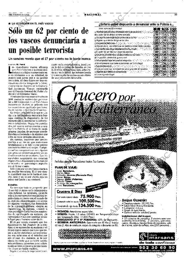 ABC SEVILLA 08-04-2001 página 23