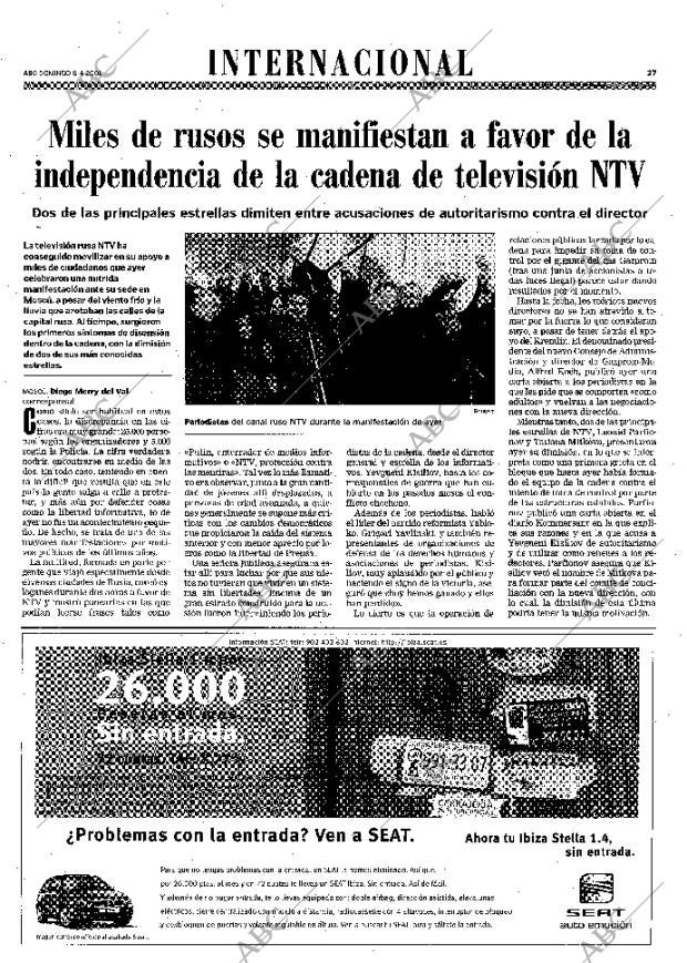 ABC SEVILLA 08-04-2001 página 27