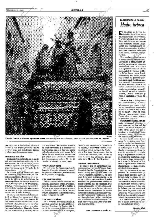 ABC SEVILLA 08-04-2001 página 47