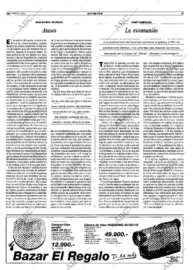 ABC SEVILLA 09-04-2001 página 17
