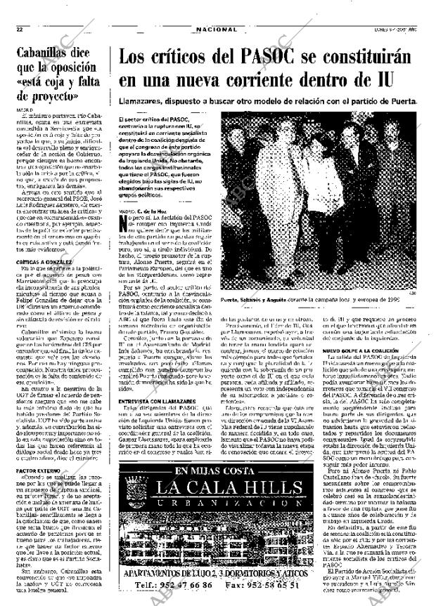ABC SEVILLA 09-04-2001 página 22
