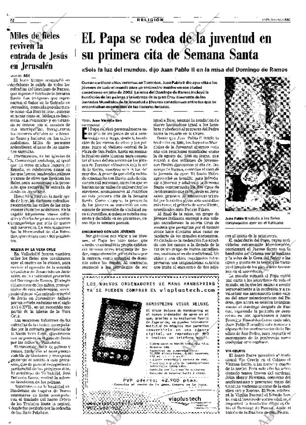ABC SEVILLA 09-04-2001 página 72