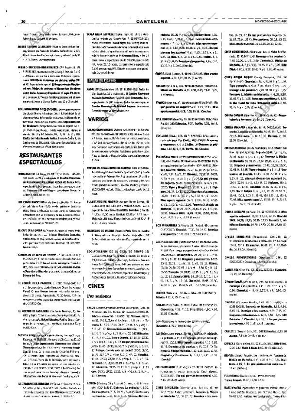 ABC MADRID 10-04-2001 página 104