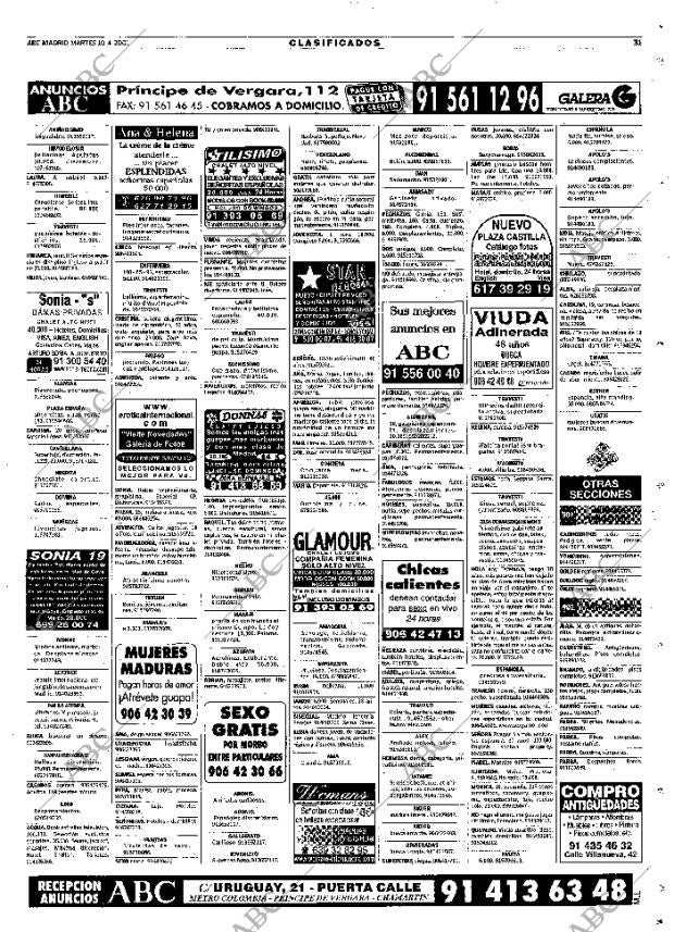 ABC MADRID 10-04-2001 página 115